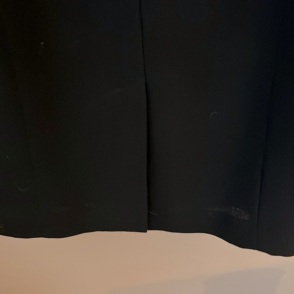 Vintage NWT Laura Ashley Black Dress w Velvet Bow - Picture 12 of 13